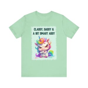 Classy Sassy Unicorn - Unisex T-Shirt