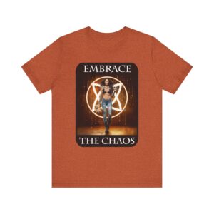 Triple Moon Wicca - Embrace the Chaos - Unisex T-Shirt