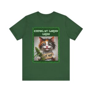 Cat THC - Keeping My Garden Green - T-Shirt