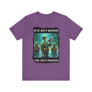Skeleton Trio - If It Ain't Raining You Ain't Training - Unisex T-Shirt