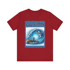 Cats Big Fish - Gone Fishing - Unisex T-Shirt