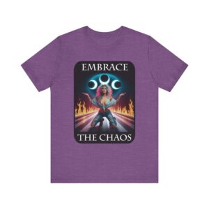 Triple Moon - Embrace the Chaos - Rebel Unisex T-Shirt