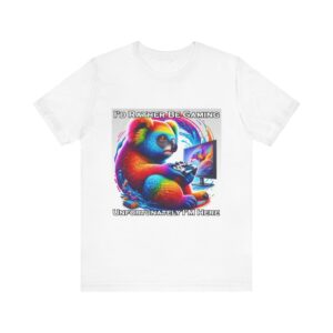 Rainbow Gaming Kuala - I'd Rather Be Gaming - Unisex T-Shirt