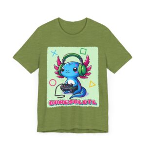 Cute Gamer Axolotl Tee - Unisex T-Shirt