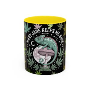 Chameleon Coffee Mug - Mary Jane Keeps Me Sane - 11oz or 15oz