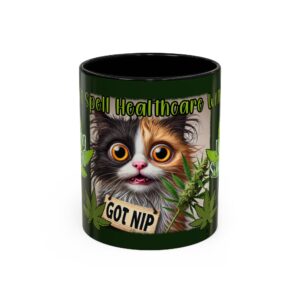 THC Cat Themed Coffee Mug