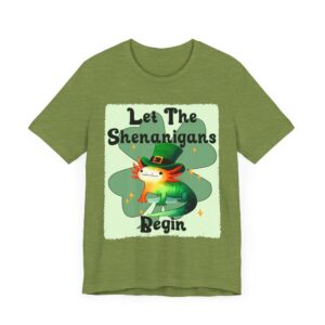 Axolotl Let The Shenanigans Begin - Unisex T-Shirt