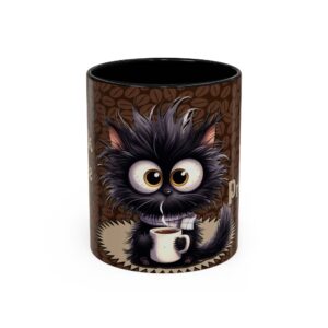 I Drink Coffee For Your Protection - Kitty Mug 11oz or 15oz