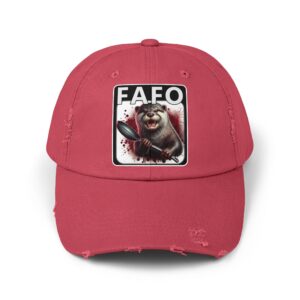 FAFO - Distressed Cap - Unisex Hat - Otter