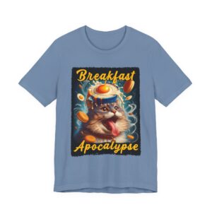 Breakfast Apocalypse T-Shirt - Cute Cat Tee