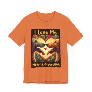 I Love My Irish Wolfhound T-Shirt - Unisex