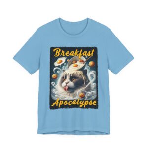 Breakfast Apocalypse Cat T-Shirt - Unisex