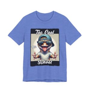 Lizard - Too Cool for School Graphic Tee - Unisex Jersey T-Shirt