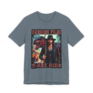Dresden Files T-Rex Ride Tee - Graphic Novel T-Shirt