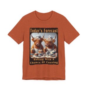 Today's Forecast - Baking With A Chance Of Cussing - Highland Cows
