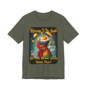 Rooster - Welcome To The South Chicken Tee - Southern Humor T-Shirt