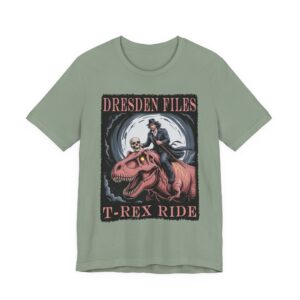 T-Rex Ride - Dresden Files Graphic T-Shirt