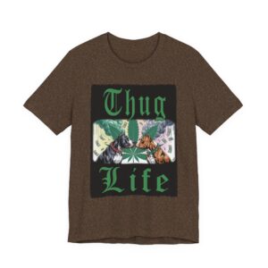 Thug Life - 420 Two Pit Bulls - Party Time - Unisex T-Shirt