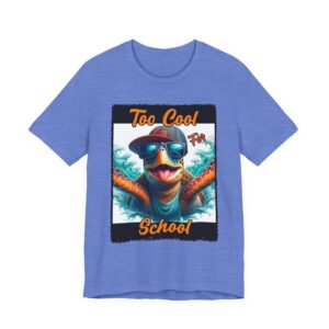 Too Cool for School Unisex Tee - Sea Turtle Dude