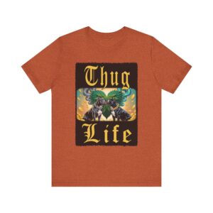 Thug Life - Pit Bulls 420 Heart and Money - Unisex T-Shirt