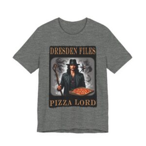 Dresden Files Pizza Lord Tee with Toot - Graphic T-Shirt