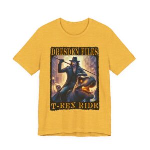 Dresden Files T-Rex Ride - Graphic Novel Short Sleeve T-Shirt