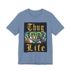 Thug Life - 420 - Coins and Pit Bulls - Unisex T-Shirt