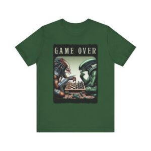 Xenomorph And Yautja - Game Over - Chess Unisex T-Shirt