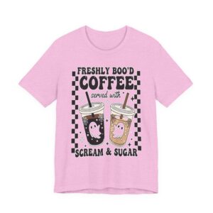 Freshly Boo'd Coffee Tee - Halloween T-Shirt