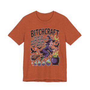 Witchy Graphic Tee - Bitchcraft Design - Halloween