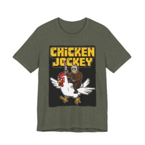 Chicken Jockey Jason Voorhees - Unisex Tee