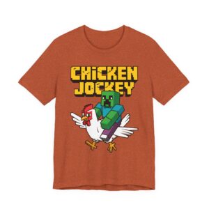 Minecraft Chicken Jockey - Unisex T-Shirt