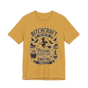 Bitchcraft - Witchy Humor - Unisex Jersey Tee