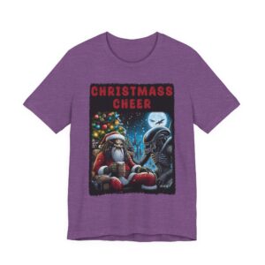 Christmas Cheer Alien and Yautja Santa Tee