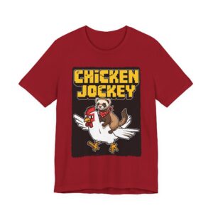 Chicken Jockey Ferret Tee