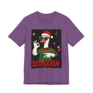 Six Seven Christmas Goose 6-7 Unisex Tee
