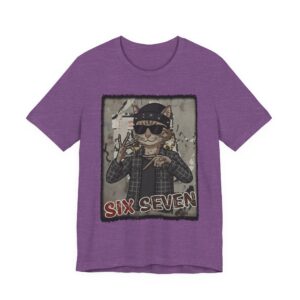 Cool Cat Six Seven 6-7 Unisex Graphic Tee