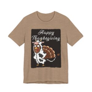 Happy Thanksgiving Turkey Cow T-Shirt