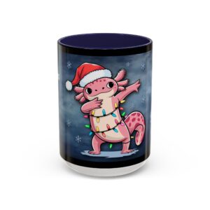 Axolotl Christmas Coffee Mug - 15oz