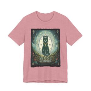 Black Cat - Nope Not Today Satan T‑Shirt