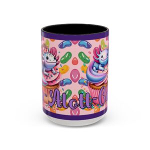 Axolotl Cupcakes Coffee Mug 15oz