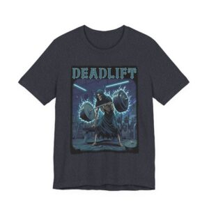 Deadlift Grim Reaper T-Shirt - Lifting Gym Tee