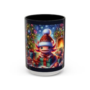 Axolotl Happy Holiday Coffee Mug 15oz