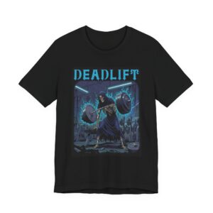 Deadlift Grim Reaper Weightlifting T-Shirt