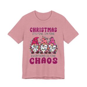 Christmas Chaos - It's Fine I'm Fine Everything Is Fine - Gnome T-Shirt