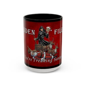 Dresden Files - Harry and Vadderung Christmas Coffee Mug 15oz